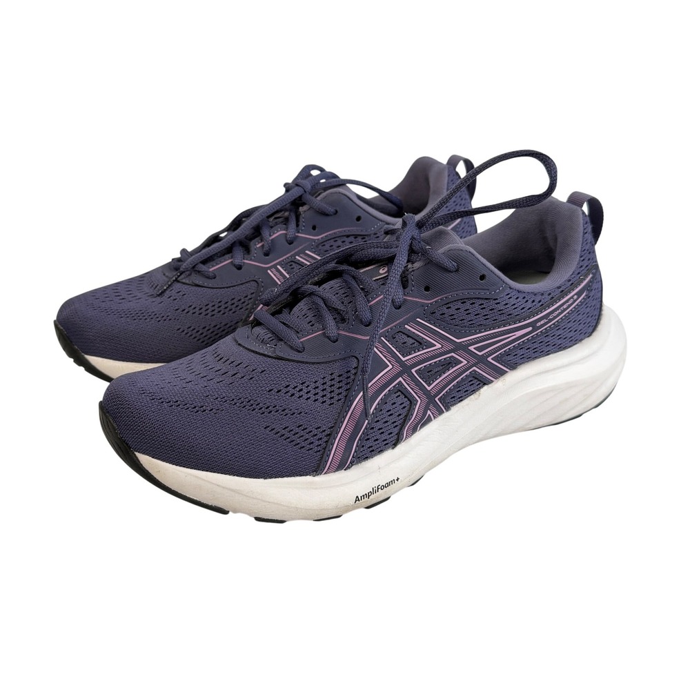 ASICS Gel Contend 9 Wideā Womens 9.5 Running Shoes Purple Amplifyfoam Y2k Sporty